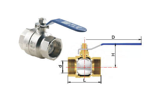 Nickel Plated Brass Ball Valve