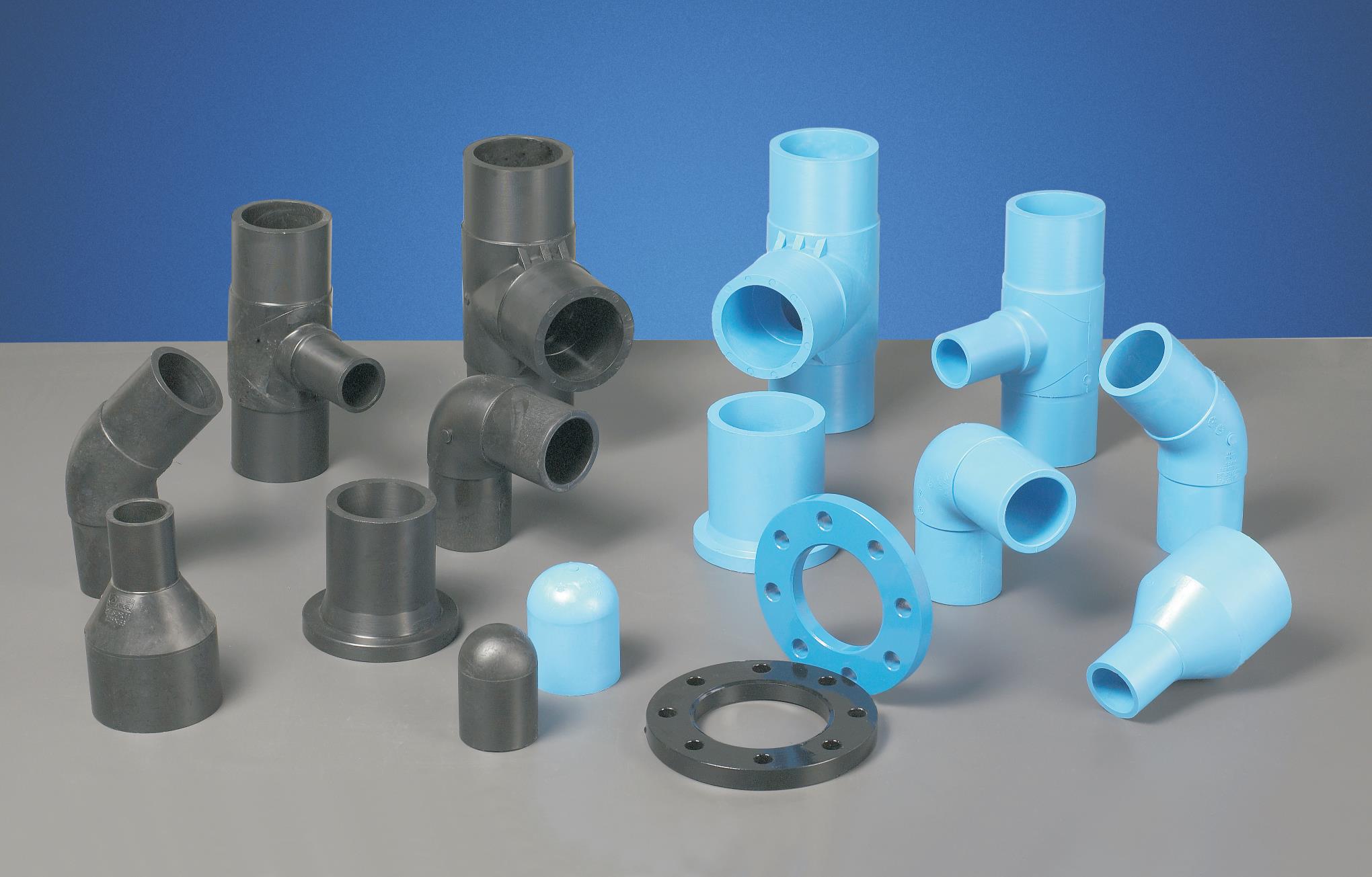 Фитинги с муфтовым соединением в  стык путем плавления