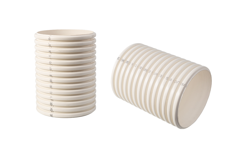 Двустенная гофрированная труба PVC-U