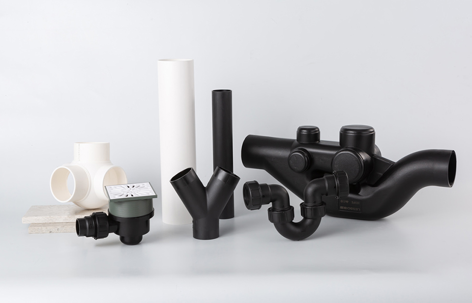 Система дренажа в одном уровне из HDPE